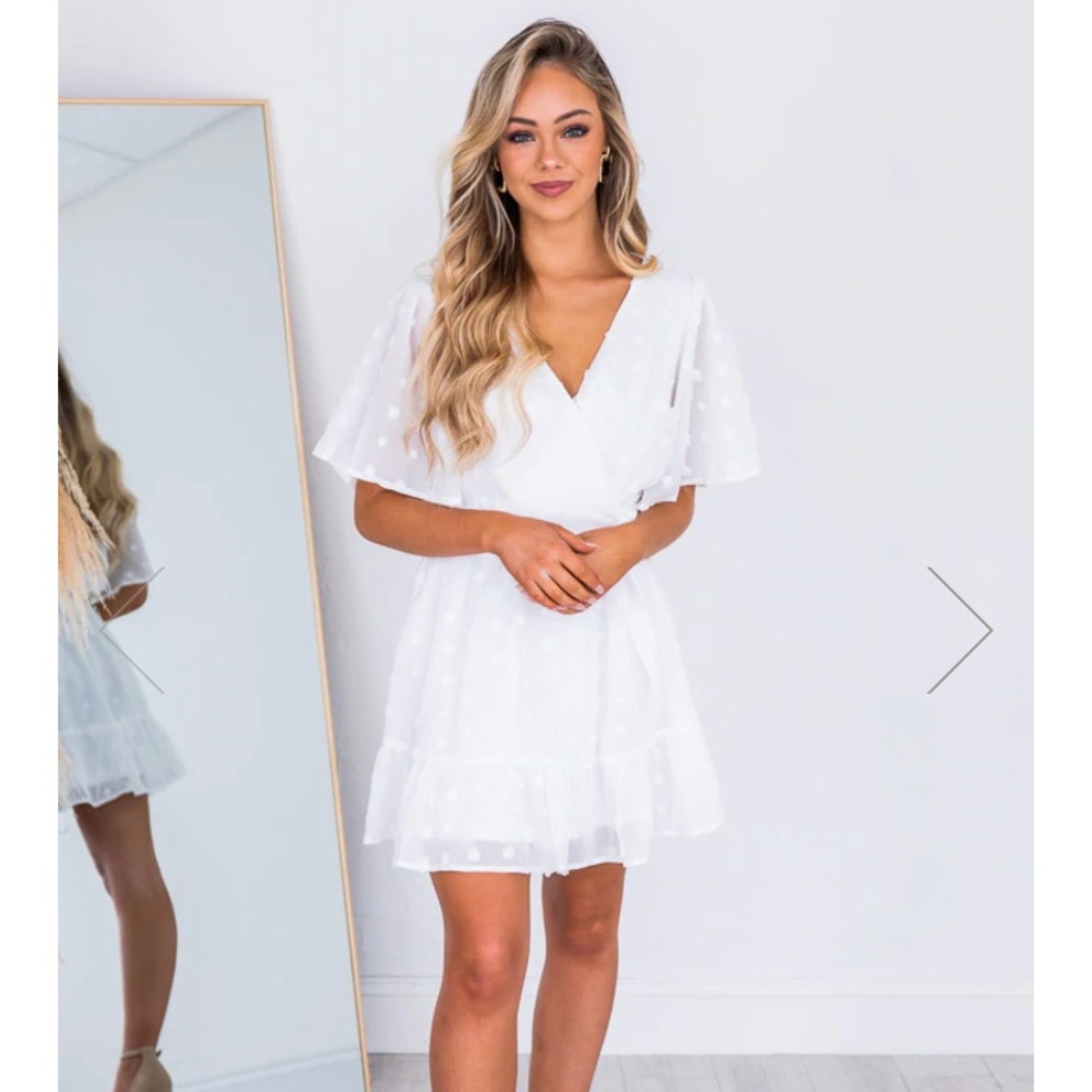 White dress